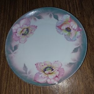 Vintage Flower Decorative Plate From Germany Like New